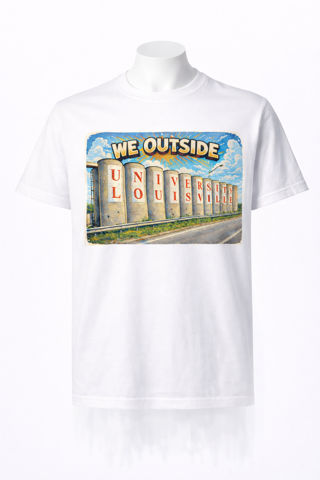 "We Outside" Louisville's Concrete Grain Silos