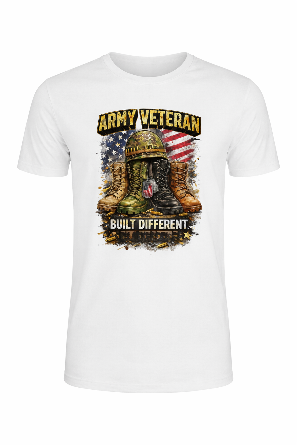 "Built Different" Army T-Shirt